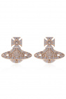 Vivienne Westwood GOLD Earrings with logo