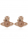 Vivienne Westwood GOLD Earrings with logo