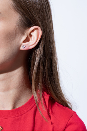 ‘brandita’ earrings with logo od Vivienne Westwood