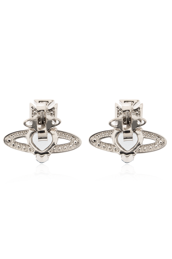Vivienne Westwood Earrings with shimmering crystals
