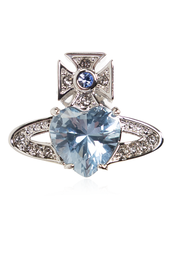 Vivienne Westwood Earrings with shimmering crystals