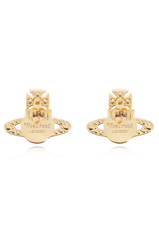 Vivienne Westwood ‘Carmela’ earrings with logo