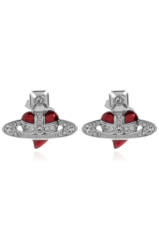 Earrings with crystals od Vivienne Westwood