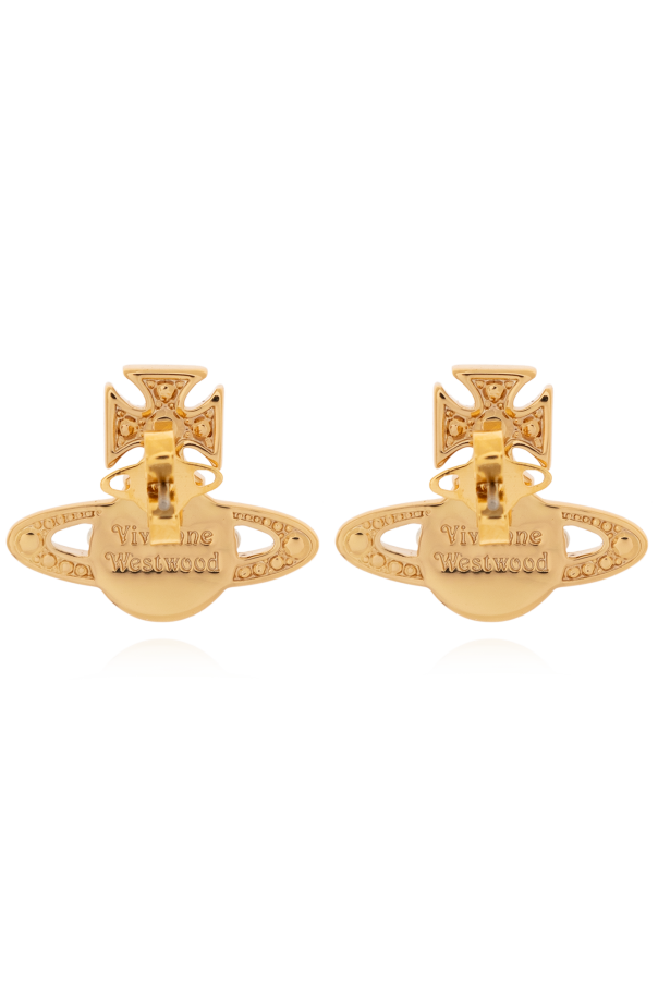 Vivienne Westwood ‘Luzia’ earrings with logo