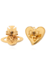 Vivienne Westwood GOLD Earrings with logo