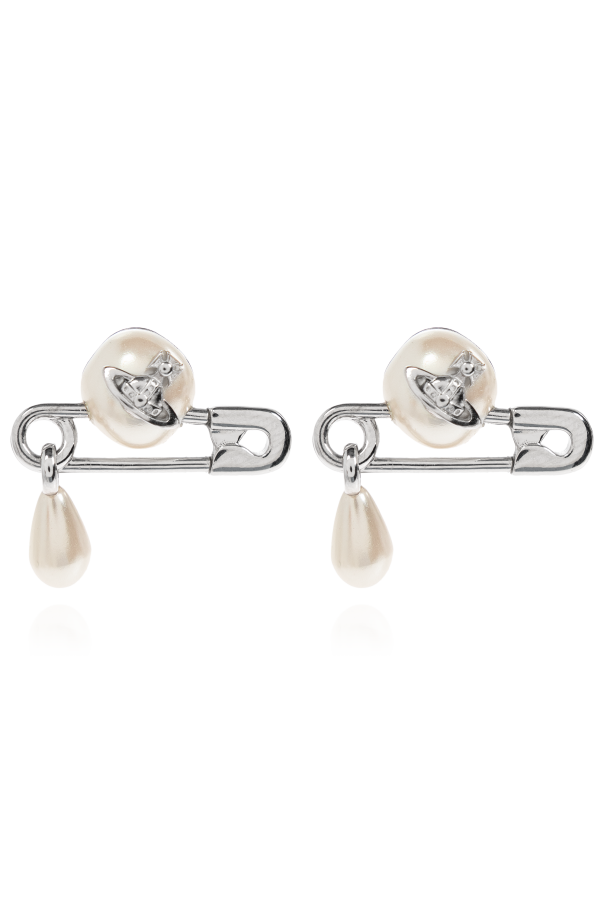 Earrings with pendants od Vivienne Westwood