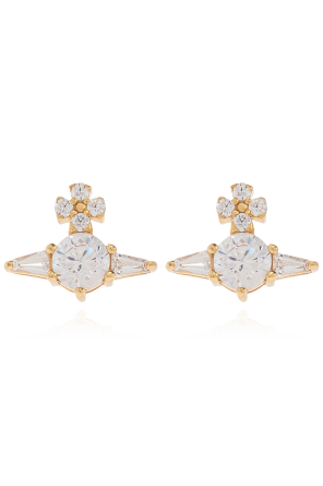 Pendientes con cristales brillantes