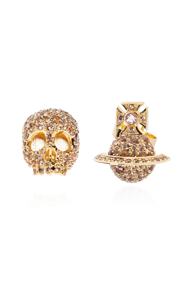 Brass earrings od Vivienne Westwood