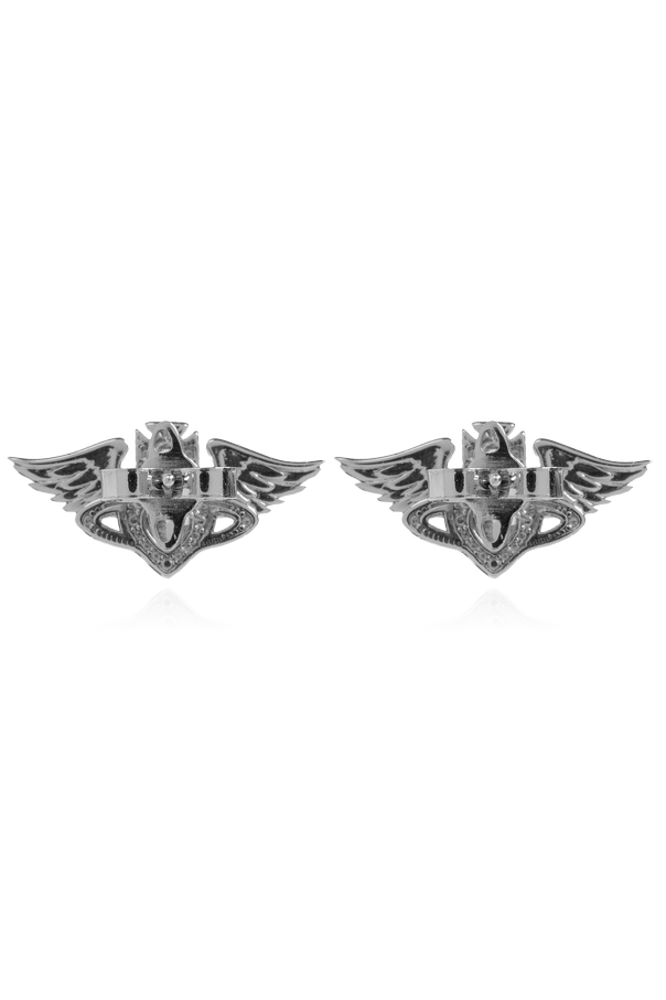 Vivienne Westwood Pendientes de plata "Galena"