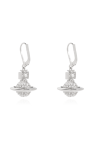 Vivienne Westwood SILVER Earrings with logo
