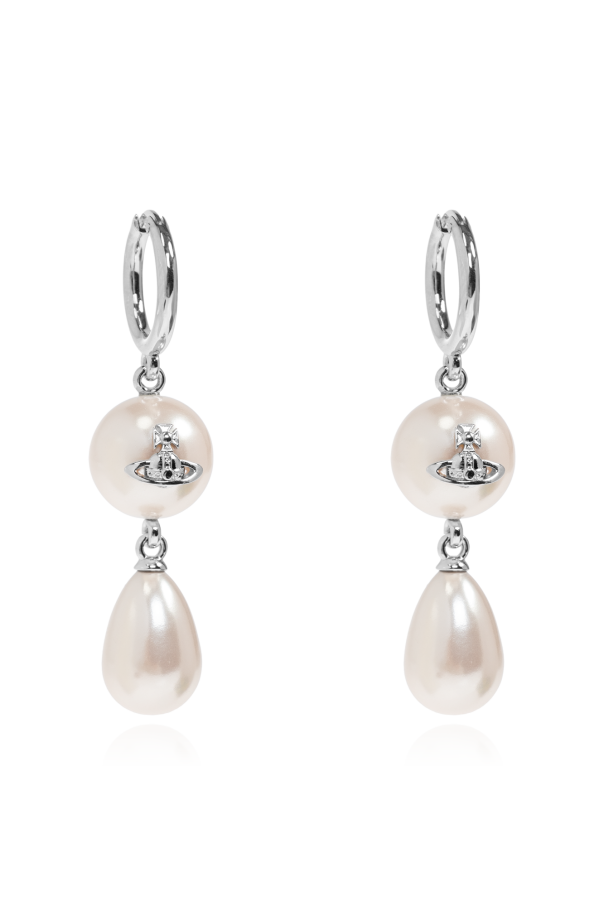 Brass earrings od Vivienne Westwood