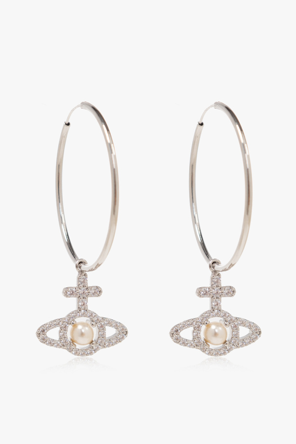 Vivienne Westwood ‘Olympia’ hoop earrings