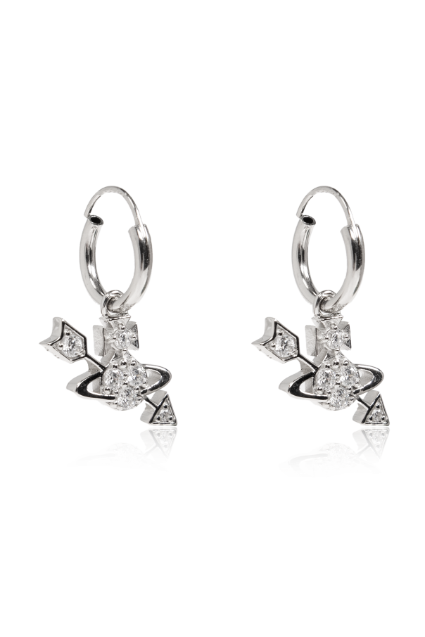 Silver ‘Kiri Hoop’ earrings od Vivienne Westwood