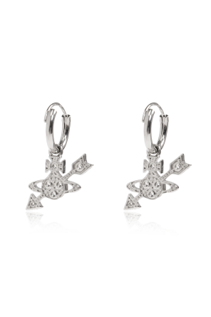 Vivienne Westwood Silver ‘Kiri Hoop’ earrings