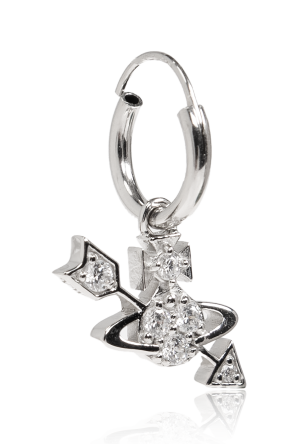 Vivienne Westwood Silver ‘Kiri Hoop’ earrings