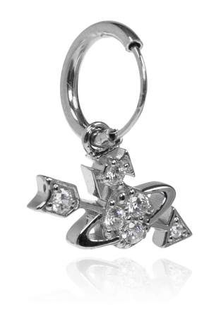 Vivienne Westwood “Kiri Hoop” silver earrings