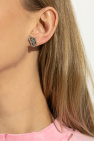 Balenciaga SILVER Earrings with logo