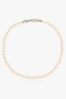 Vivienne Westwood cream Necklace from glass pearls