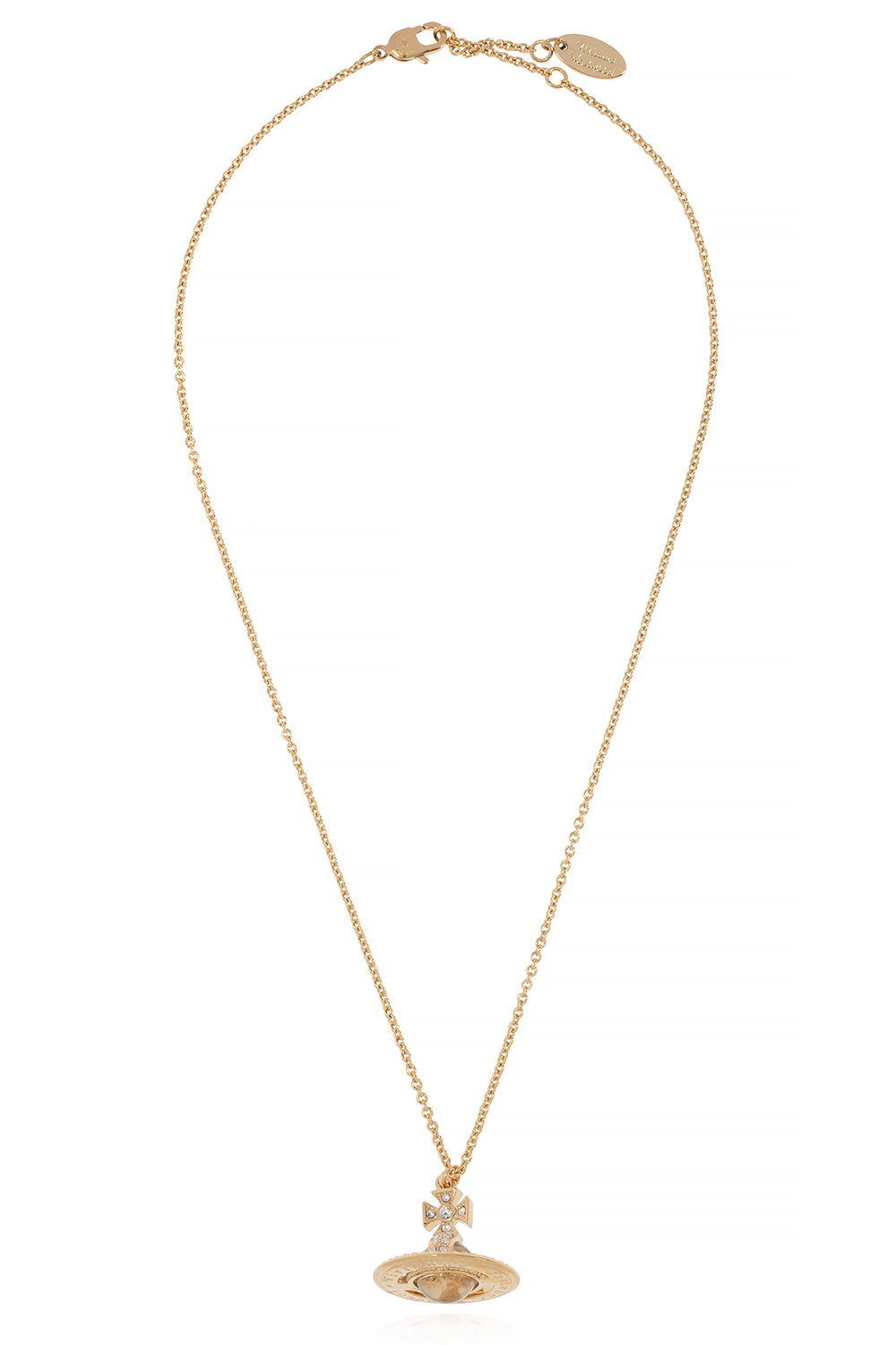 Louis Vuitton Vivienne Pendant Necklace - Red, Brass Pendant
