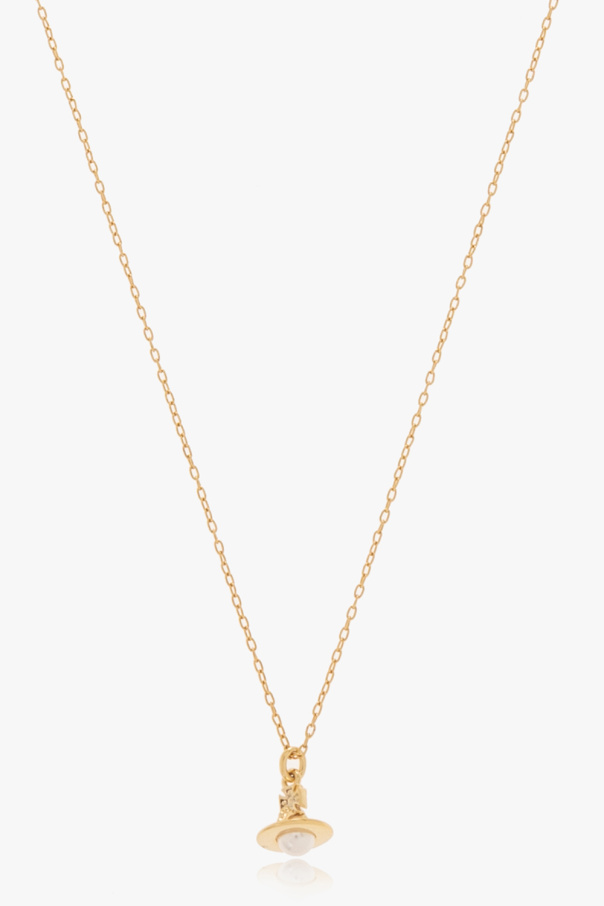 Vivienne Westwood ‘Layla’ brass necklace with charm
