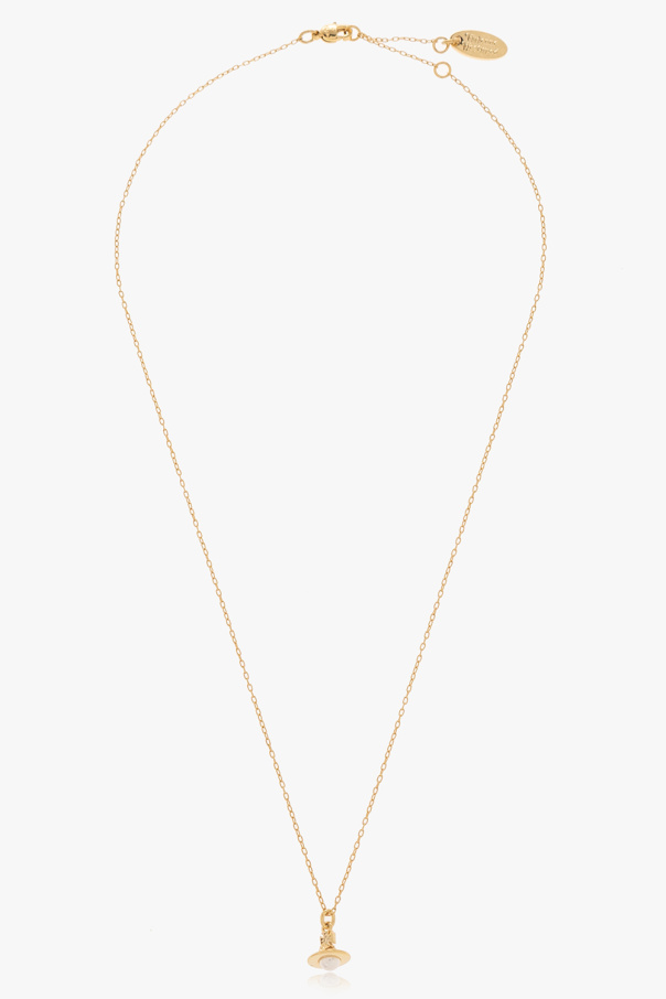 Vivienne Westwood ‘Layla’ brass necklace with charm
