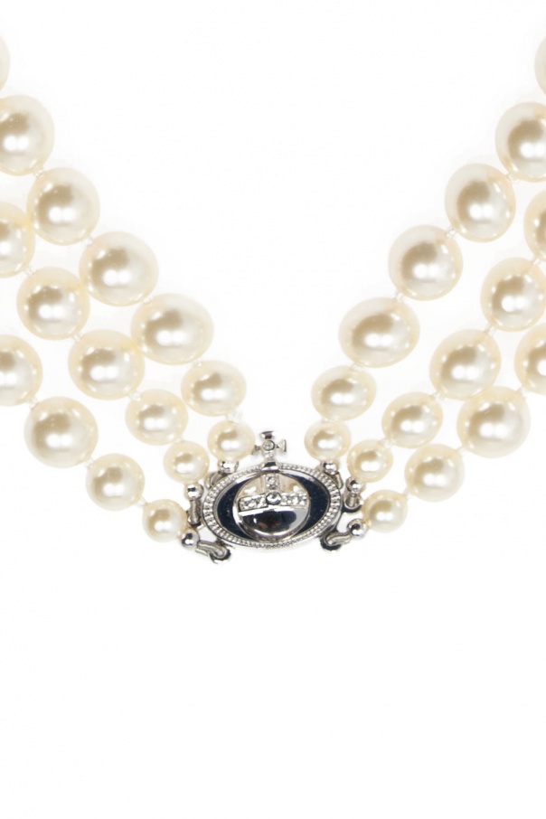 Vivienne Westwood Appliquéd pearl necklace