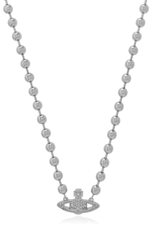 Short necklace with shimmering crystals od Vivienne Westwood