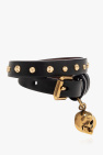 Alexander McQueen BLACK Leather bracelet