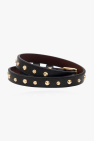 Alexander McQueen BLACK Leather bracelet