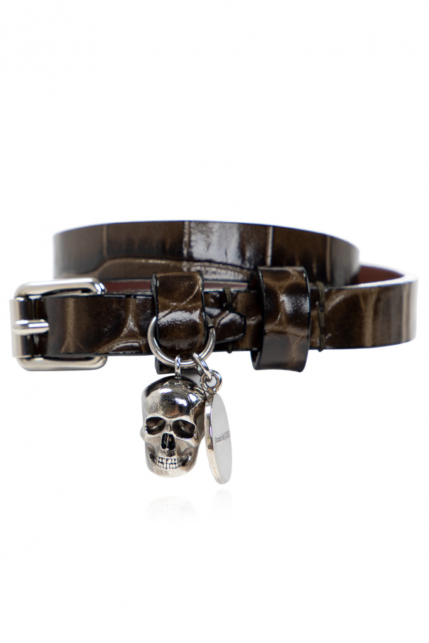 Alexander McQueen Leather bracelet