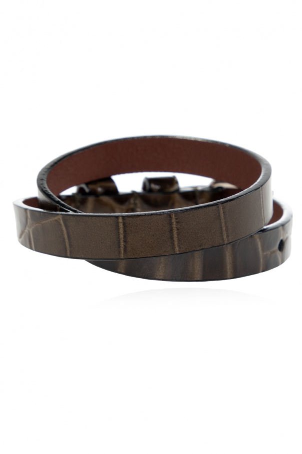 Alexander McQueen Leather bracelet