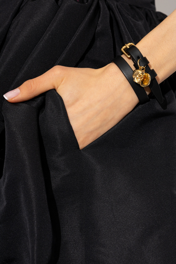 Alexander McQueen Double-wrap bracelet