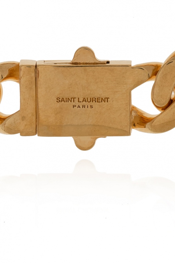 Saint Laurent Bracelet with logo