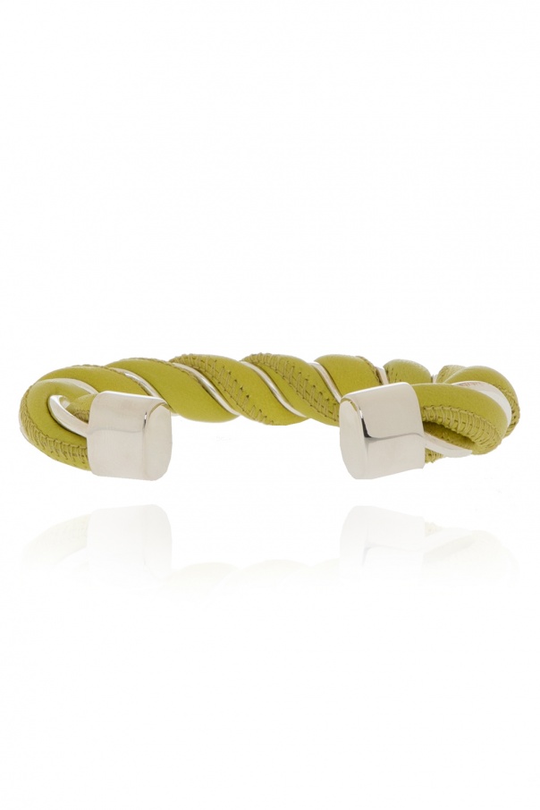 bottega belted Veneta Leather bracelet