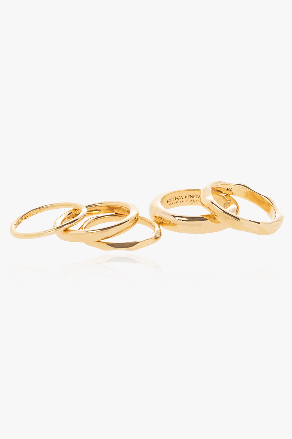 Bottega Veneta Set of five rings