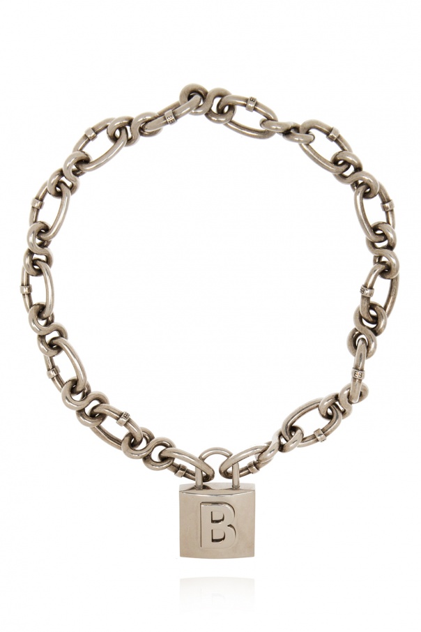 Balenciaga Chain necklace with pendant | Men's Jewelery | Vitkac