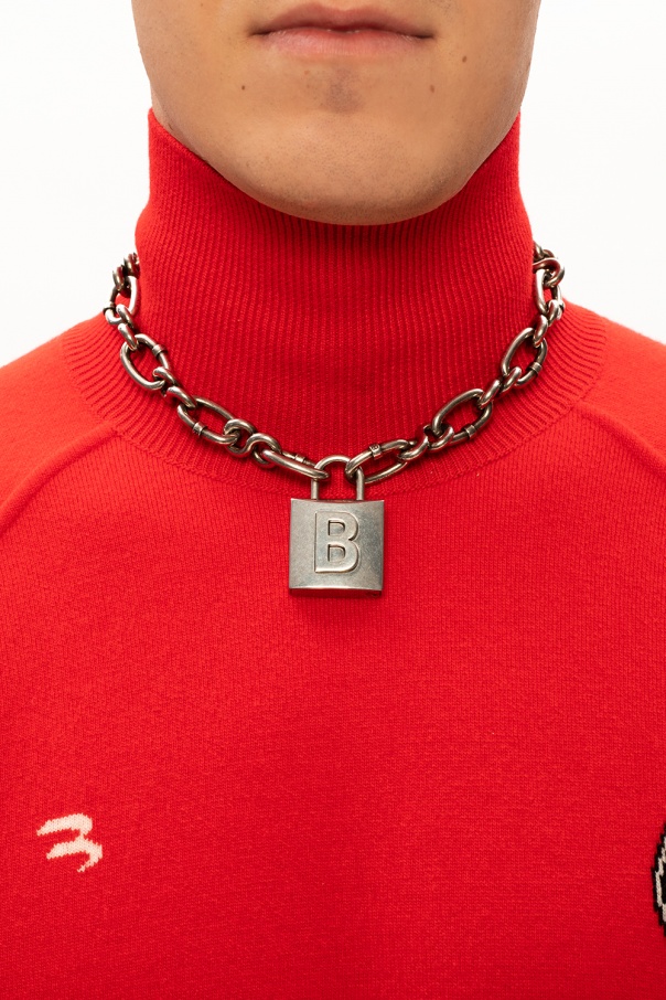 Balenciaga Chain necklace with pendant