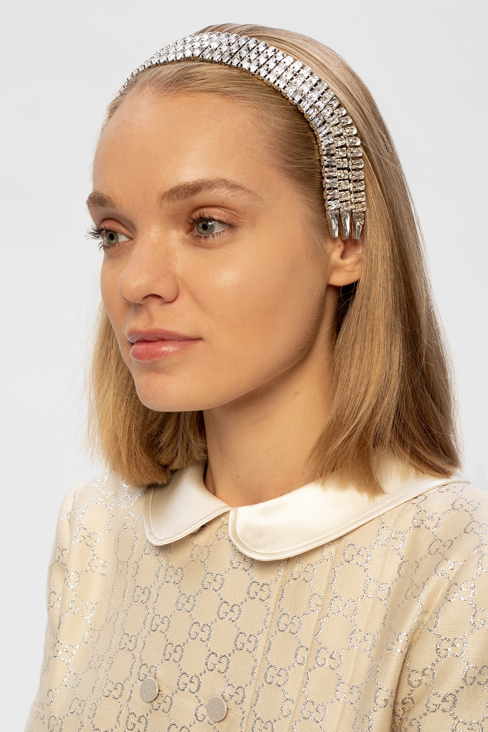 Crystal-embellished headband Gucci 