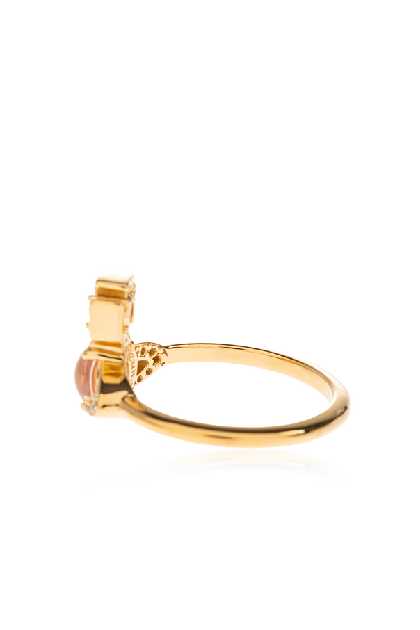 Vivienne Westwood Gold-Tone 925 Sterling Silver ‘Ondina’ Ring by Vivienne Westwood