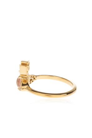 Vivienne Westwood Anel de prata 'Ondina' Vivienne Westwood