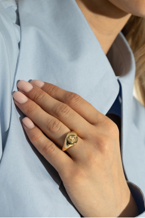 Silver signet ring od Vivienne Westwood