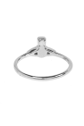 Vivienne Westwood SILVER Silver ring with logo