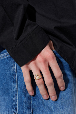 Vivienne Westwood Anillo de plata ‘Little Orb’