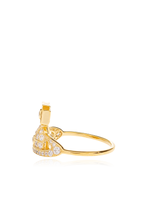 Vivienne Westwood Anillo de plata ‘Little Orb’