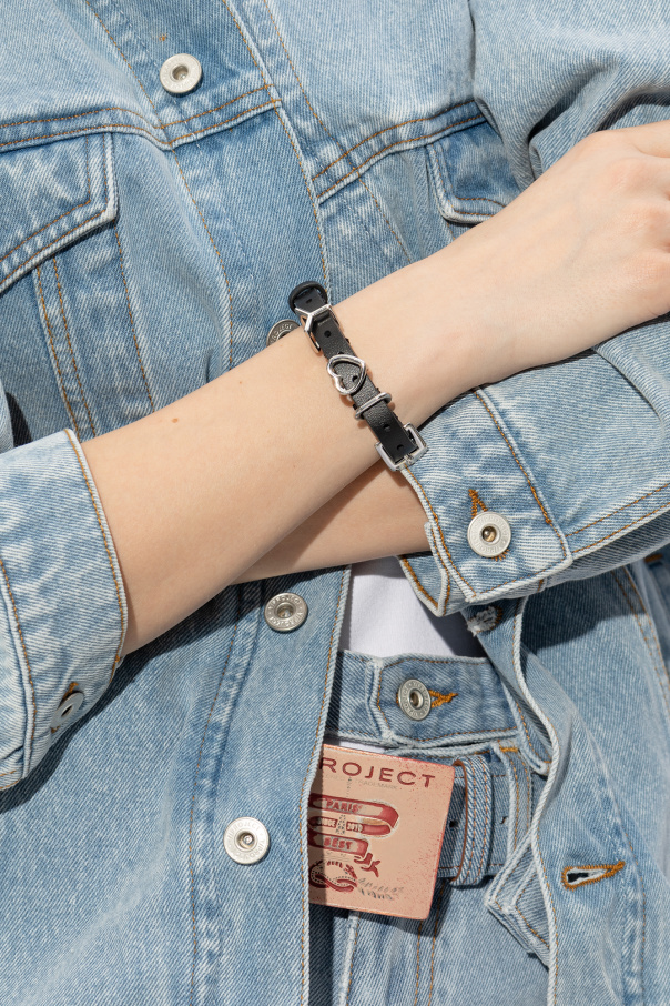 Y Project Leather bracelet