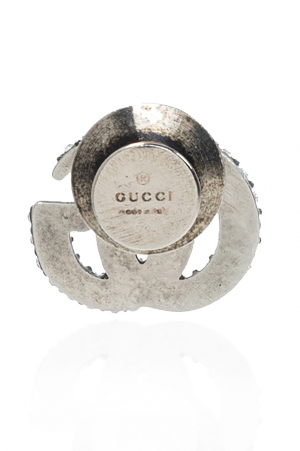 Gucci Broszka z logo