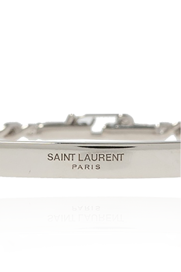 Saint Laurent Bracelet with logo