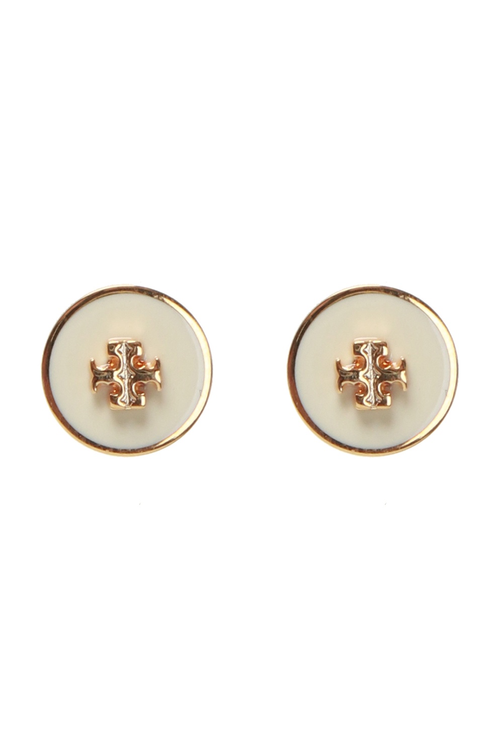 Tory Burch ‘Kira’ earrings with logo