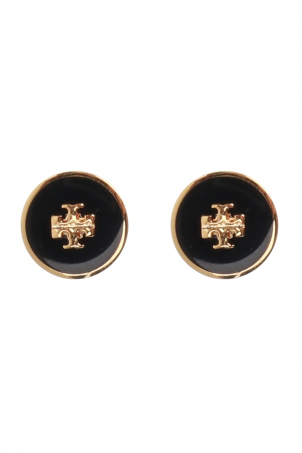 Tory Burch ‘Kira’ earrings with logo