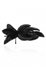 Saint Laurent Flower-shaped brooch